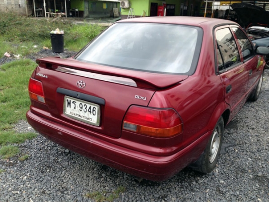 รถบ้านCorolla ปี 97 เครื่องดีเกียร์ได้แอร์เย็นช่วงล่างดีพร้อมขับ