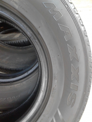 195R14  MAXXIS MA 579  ไม่มีปะ ชุด 4 เส้น tel.081-427-3941