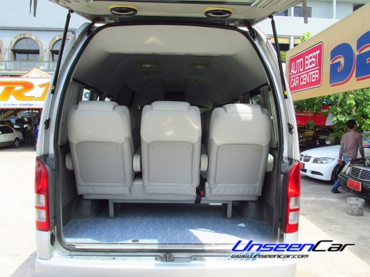 รถตู้ TOYOTA COMMUTER ดีเซลล์ ชุดแต่งวีไอพีเล็กๆ ปี 2007 ราคา 659000 บาท โทร สอบถามเอสารการเช่าซื้อรถได้ที่เซลล์ 0922726669 คุณตันหยงค่ะ