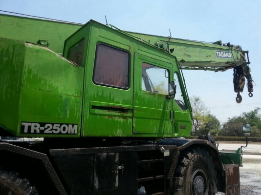 ขาย เครนtadano M4-TR250 ปี 89 ปรับราคา3,200,000