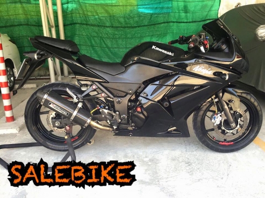 KAWASAKI NINJA 250 ปี2009 สภาพกริปๆ แต่งล้อโตของER6 ราคาเพียง 69500