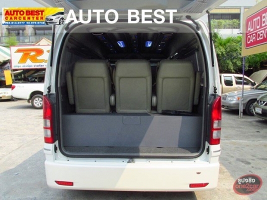 สีขาว, เกียร์อัตโนมัติ สีขาว, เกียร์อัตโนมัติ, แอร์, วิทยุ, ล้อแมกซ์, CD, ABS, AIRBAG คู่, พ.พาวเวอร์, ก.ไฟฟ้า, ซ. ล็อก, เบาะหนังแท้ กระจกมองข้างปรับไฟฟ้า ,ไฟตัดหมอก ,ภายในตกแต่ง VIP ,จอ LCD+TV,เครื่องเสียงชุดใหญ่ ,พาวเวอร์แอมป์ ,ม่านบังแดดรอบคัน ,กุญแจรี