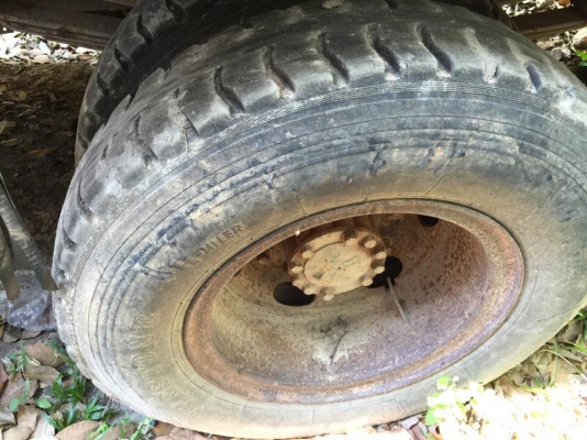 6 ล้อดั้ม 195 แรง ISUZU FTR32FR รถหางแท้ ดั้มสามมิตร ยาว 3.8 ยาง 900-20 เล่มพร้อม