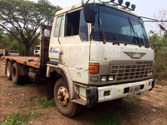 ขายด่วน  รถสิบล้อพื้นเรียบพ่วงแม่-ลูก  HINO  KT925   พร้อมใช้งาน  เอกสารพร้อม