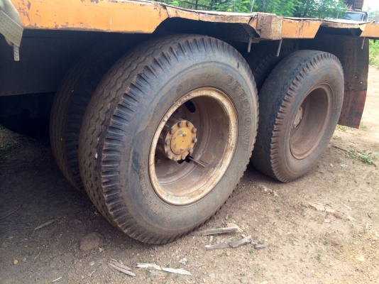 ขายด่วน  รถสิบล้อพื้นเรียบพ่วงแม่-ลูก  HINO  KT925   พร้อมใช้งาน  เอกสารพร้อม