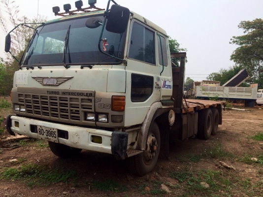 ขายด่วน  รถสิบล้อพื้นเรียบพ่วงแม่-ลูก  HINO  KT925   พร้อมใช้งาน  เอกสารพร้อม