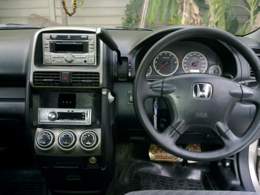 Honda CRV I-VTEC ปี 2002 สีบรอนซ์ทอง เกียร์ออโต้