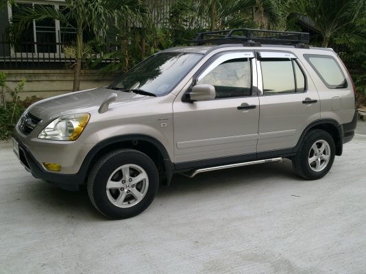 Honda CRV I-VTEC ปี 2002 สีบรอนซ์ทอง เกียร์ออโต้