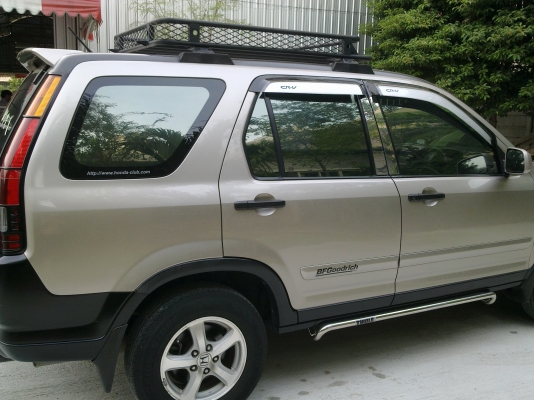 Honda CRV I-VTEC ปี 2002 สีบรอนซ์ทอง เกียร์ออโต้