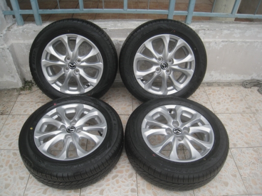ขายล้อแม็กป้ายแดง New mazda2 15" ยางปี15 สนใจติดต่อเล็กคลองสามครับ 081-3747940 ขายล้อแม็กป้ายแดง New mazda2 15" ยางปี15 สนใจติดต่อเล็กคลองสามครับ 081-3747940
