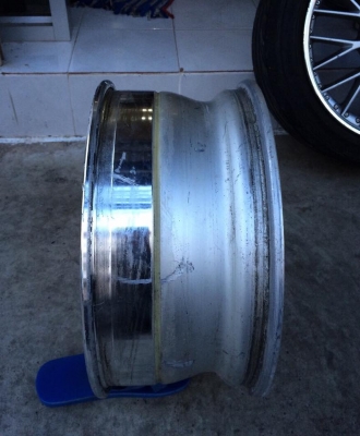 ขายล้อ STICH GULF 3 ชิ้นแท้ 18" F8"+23 R9"+30 5/114.3 ประมูลจากญี่ปุ่น