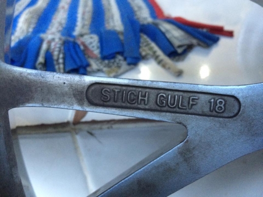 ขายล้อ STICH GULF 3 ชิ้นแท้ 18" F8"+23 R9"+30 5/114.3 ประมูลจากญี่ปุ่น