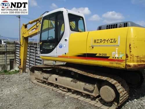 SUMITOMO SH200-3 200A3-****  ปี2005  6401ชม. เครื่อง ISUZU BB-6BG1T รถสภาพสวยครับ