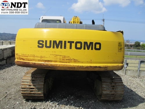 SUMITOMO SH200-3 200A3-****  ปี2005  6401ชม. เครื่อง ISUZU BB-6BG1T รถสภาพสวยครับ