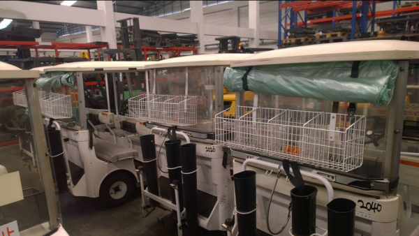 จำหน่ายรถกอล์ฟ HITACHI-HIC860Q ไฟฟ้า 4 ที่นั่ง ปี 2006 ปรับสภาพแล้ว