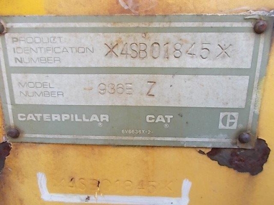 รถตักล้อยาง Caterpillar 936EZ #4SB01845 สต็อกเรา สนใจโทร. 080-6565422 (หนิง)