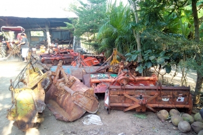 โรตารี่คูโบต้า1.60 ม.ตามสภาพมีหลายตัวให้เลือก ราคา9900บาท