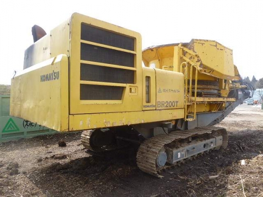 รถบดไม้ TUB GRINDER KOMATSU BR200T-1 ปี1999  8808ชม.