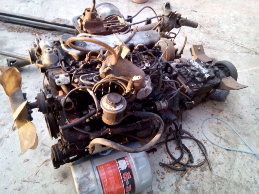 WO4D. พร้อมเกียร์มีปั้มpower ยกลงวาง6สูบเอกสารแจ้งลงเล่มได้