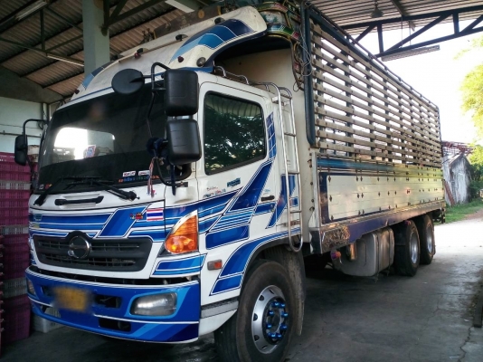 รถฮีโน่ 10 ล้อ รั้ว ( ไม่ดั้ม )  FL1J  220 แรงม้า. ปี 47    สนใจติดต่อ  081 - 6079515