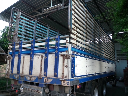 รถฮีโน่ 10 ล้อ รั้ว ( ไม่ดั้ม )  FL1J  220 แรงม้า. ปี 47    สนใจติดต่อ  081 - 6079515