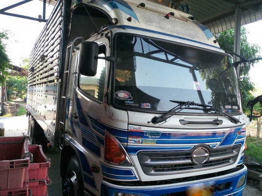 รถฮีโน่ 10 ล้อ รั้ว ( ไม่ดั้ม )  FL1J  220 แรงม้า. ปี 47    สนใจติดต่อ  081 - 6079515