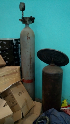 ขาย !! ถังลมไนโตรเจน+ถังแก๊ส