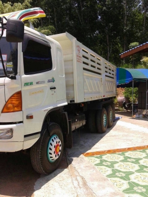 ขายรถ10ล้อ2เพลาดั้มพ์ HINO FM1ANKD S500 เครื่อง 344 แรงม้า ปี54 สนใจโทร 081-970-1072