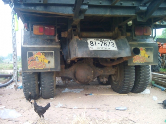 ขาย 10 ล้อดั้มหลงฟูโช่รุ่น FN527MA 26173 เครื่อง6D16 195 แรง 10 สปีด ปี 46