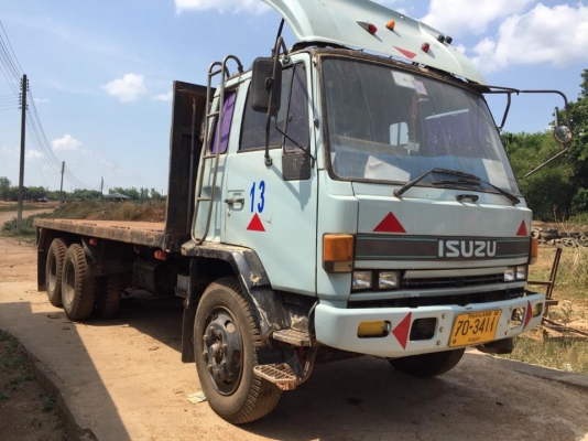 10 ล้อเพลาเดียว 175 แรงเบรคทิฟฟี่ รถสภาพดี พร้อมใช้ ISUZU FVM13MY เล่มพร้อม