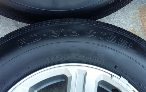 ล้อ,Ventury พร้อมยางBridgestone Japan 195R15 ปี14ชุด 20,000