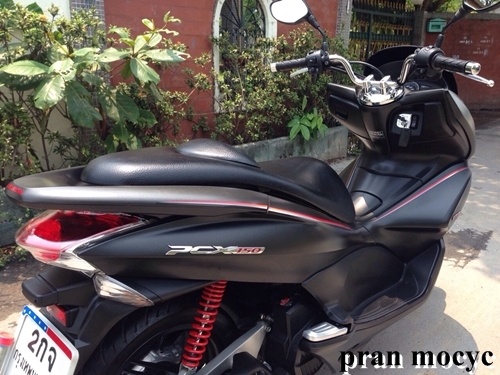 pcx150 สีดำ ปี2556 ไมล์5,1xx โล