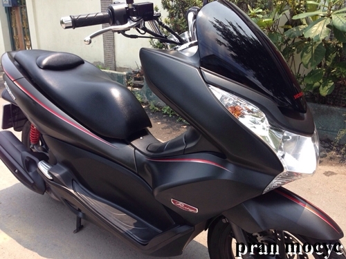 pcx150 สีดำ ปี2556 ไมล์5,1xx โล
