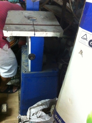 เลื่อยสายพาน OAV ขนาดมอเตอร์ 3/4 แรงม้า ใข้ไฟบ้าน 220 V.