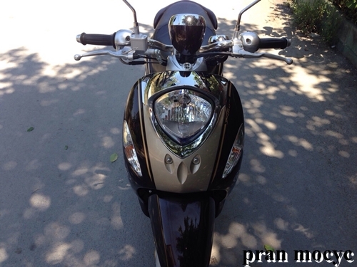 ขาย New fino fi หัวฉีด ตัวท็อปสีน้ำตาทเทา ปี2014 กุญเเจรีโมท ไมล์เเท้ 6736 กม.