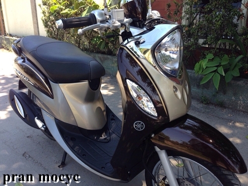 ขาย New fino fi หัวฉีด ตัวท็อปสีน้ำตาทเทา ปี2014 กุญเเจรีโมท ไมล์เเท้ 6736 กม.