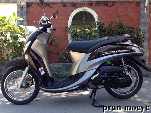 ขาย New fino fi หัวฉีด ตัวท็อปสีน้ำตาทเทา ปี2014 กุญเเจรีโมท ไมล์เเท้ 6736 กม.