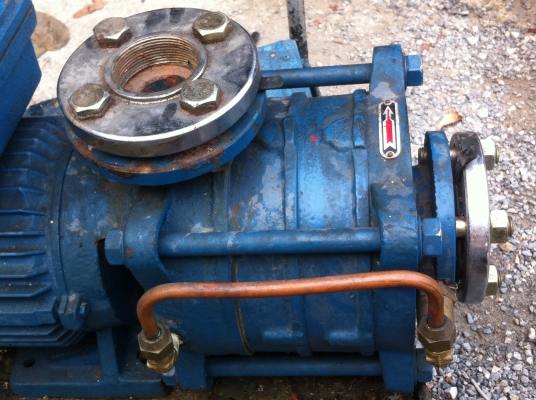 ปั๊มน้ำแรงดันสูง 3 สเตจ ยี่ห้อ JUFIWA 4 แรงม้า ดันน้ำขึ้นตรงได้ถึง 72 ม.