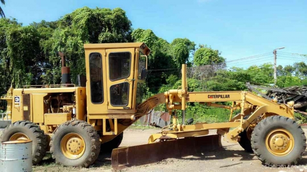 รถเกรด CAT 140G เครื่องไดเร็ค เอกสารเล่มทะเบียน