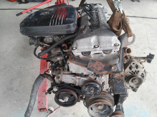 เครื่อง nissan GA16 คาบูร์ เีกียร์ธรรมดา