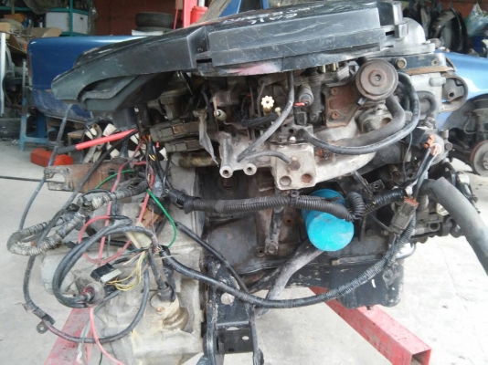 เครื่อง nissan GA16 คาบูร์ เีกียร์ธรรมดา