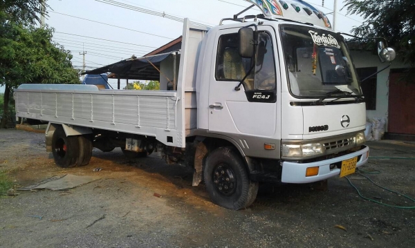 ขายรถ6ล้อHINO FC4J 140แรงม้า กระบะยาว5.50เมตร รถห้างแท้