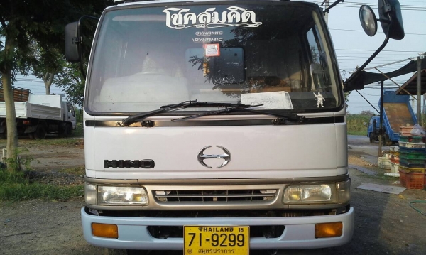 ขายรถ6ล้อHINO FC4J 140แรงม้า กระบะยาว5.50เมตร รถห้างแท้