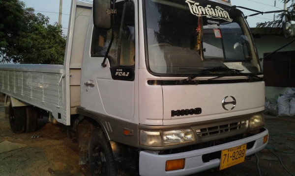 ขายรถ6ล้อHINO FC4J 140แรงม้า กระบะยาว5.50เมตร รถห้างแท้