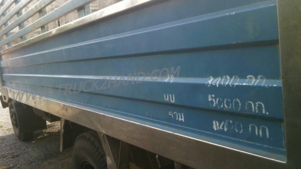 อิซุซุ  115Hp   กระบะรั้วสูงแสตนเลสทั้งลูก กระบะยาว 4.30 เมตร หัวเก๋งใหม่นอก
