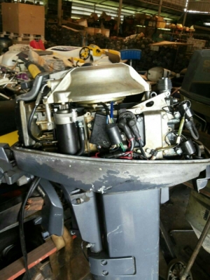 เครื่องเรือ Yamaha 20HP เก่าญี่ปุ่น ไม่เคยลงน้ำไทย