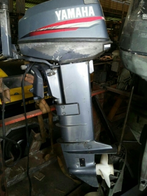 เครื่องเรือ Yamaha 20HP เก่าญี่ปุ่น ไม่เคยลงน้ำไทย