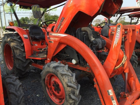 รถไถมือสอง สภาพดี L4708 พร้อมใบมีดคานบน MAX ชั่วโมงน้อย ผ่อนได้