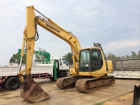 ขายรถขุด KOิMATSU PC130-6  เก่านอก ไฟฟ้าเต็ม