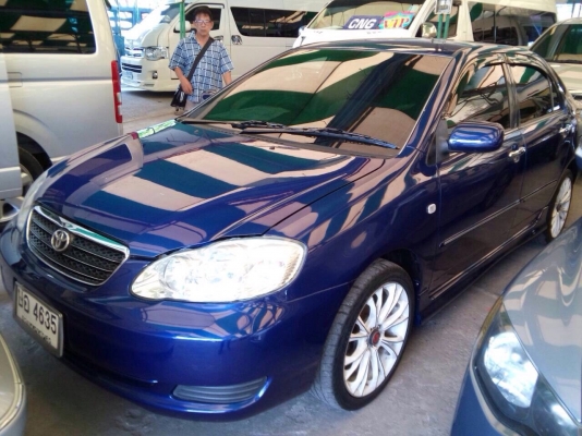 รถบ้านฝากขายร้อนๆ TOYOTA COROLLA ALTIS 1.6 cc ปี 2004 ออโต้ LPG. ราคา 219,000 บาท โทร 0922726669 ตันหยงค่ะ